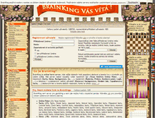 Tablet Screenshot of brainking.cz